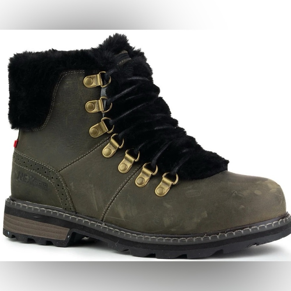 NEXGRIP New in box WOMENS ICE ANGIE COLD WEATHER BOOTS - OLIVE
